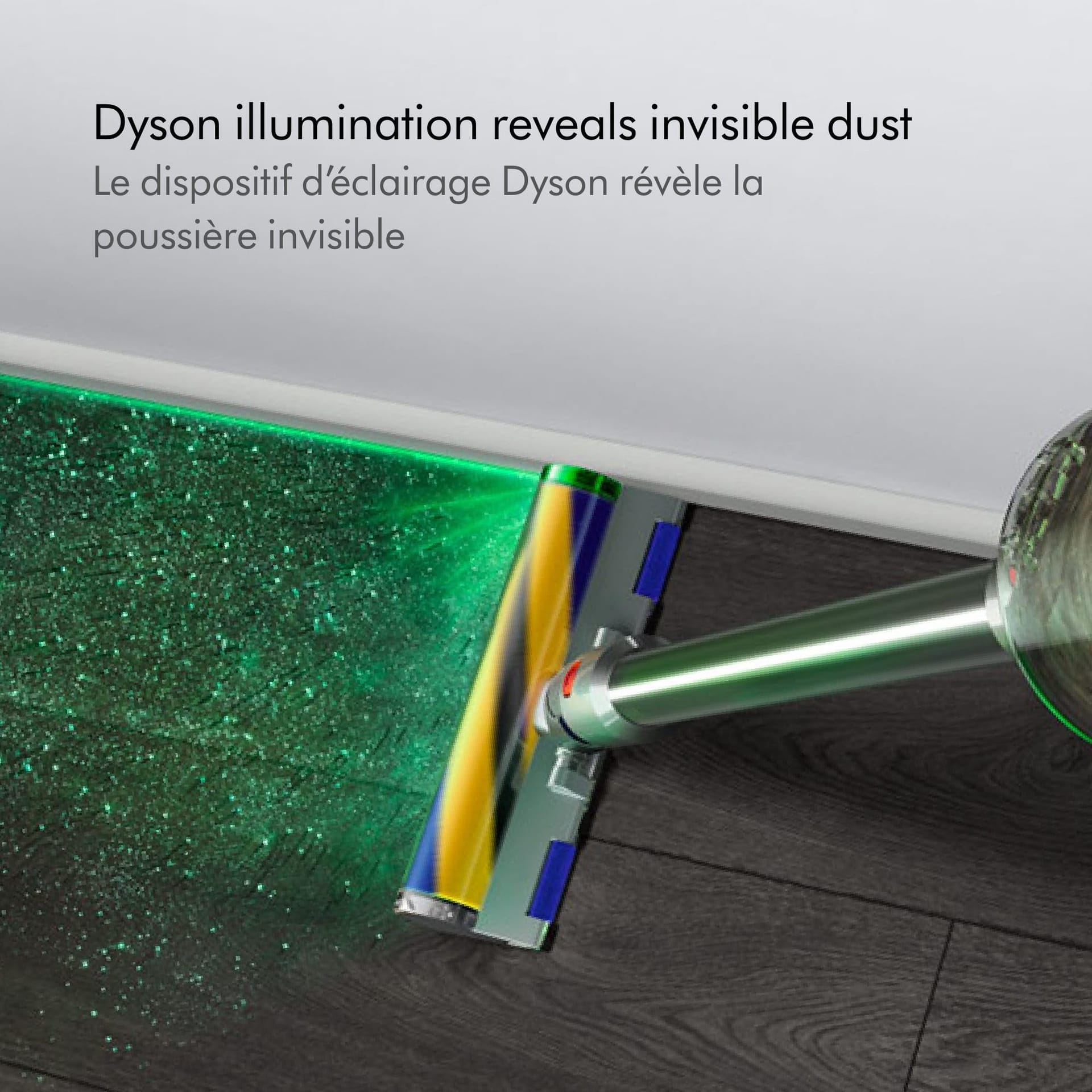 Dyson V15 Detect Cordless Vacuum Cleaner - Ultimate Whole-Home Cleaning Power in Yellow/Nickel - Review Image 3