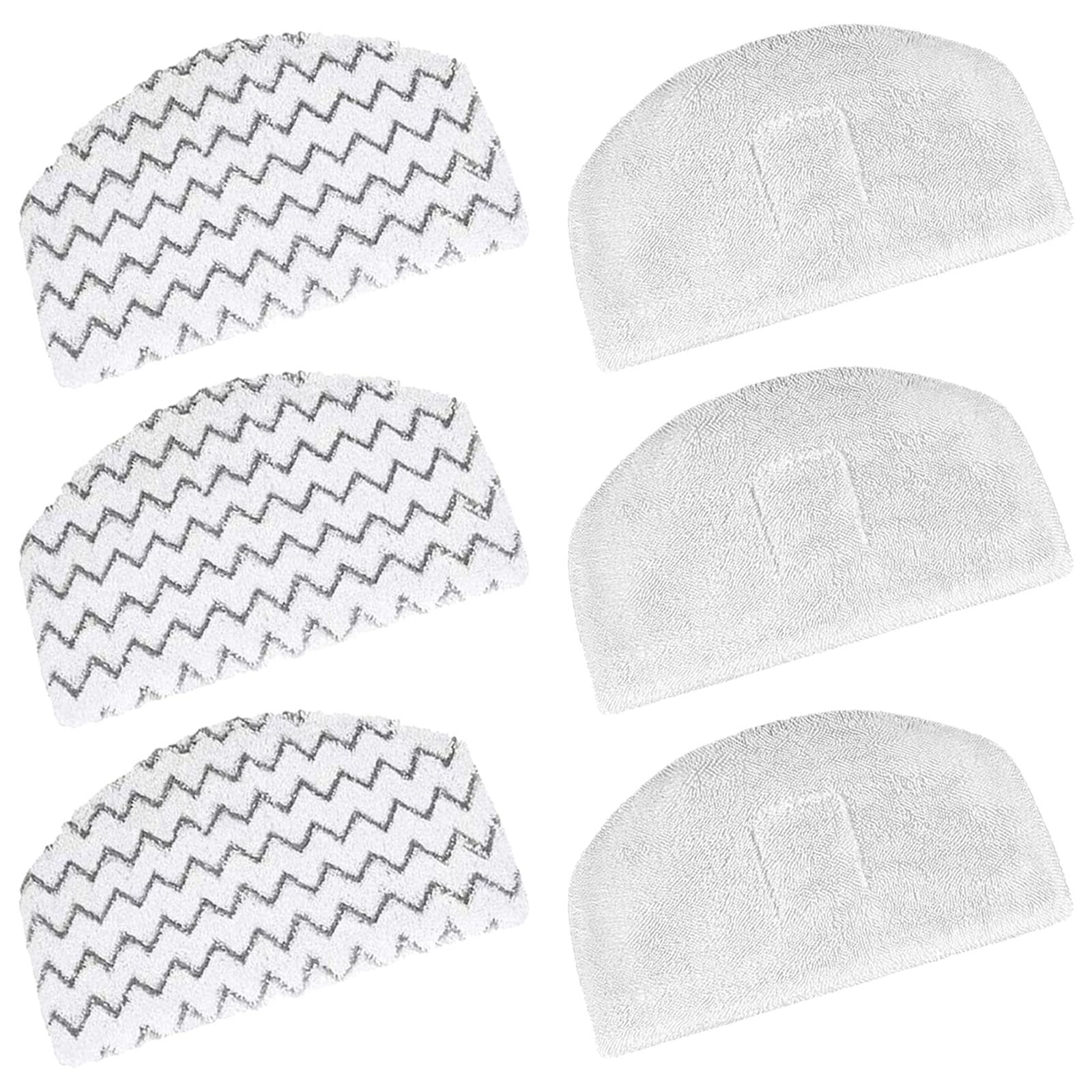 6 Pack Washable Steam Mop Pads Replacement for Bissell Powerfresh 1940 Series