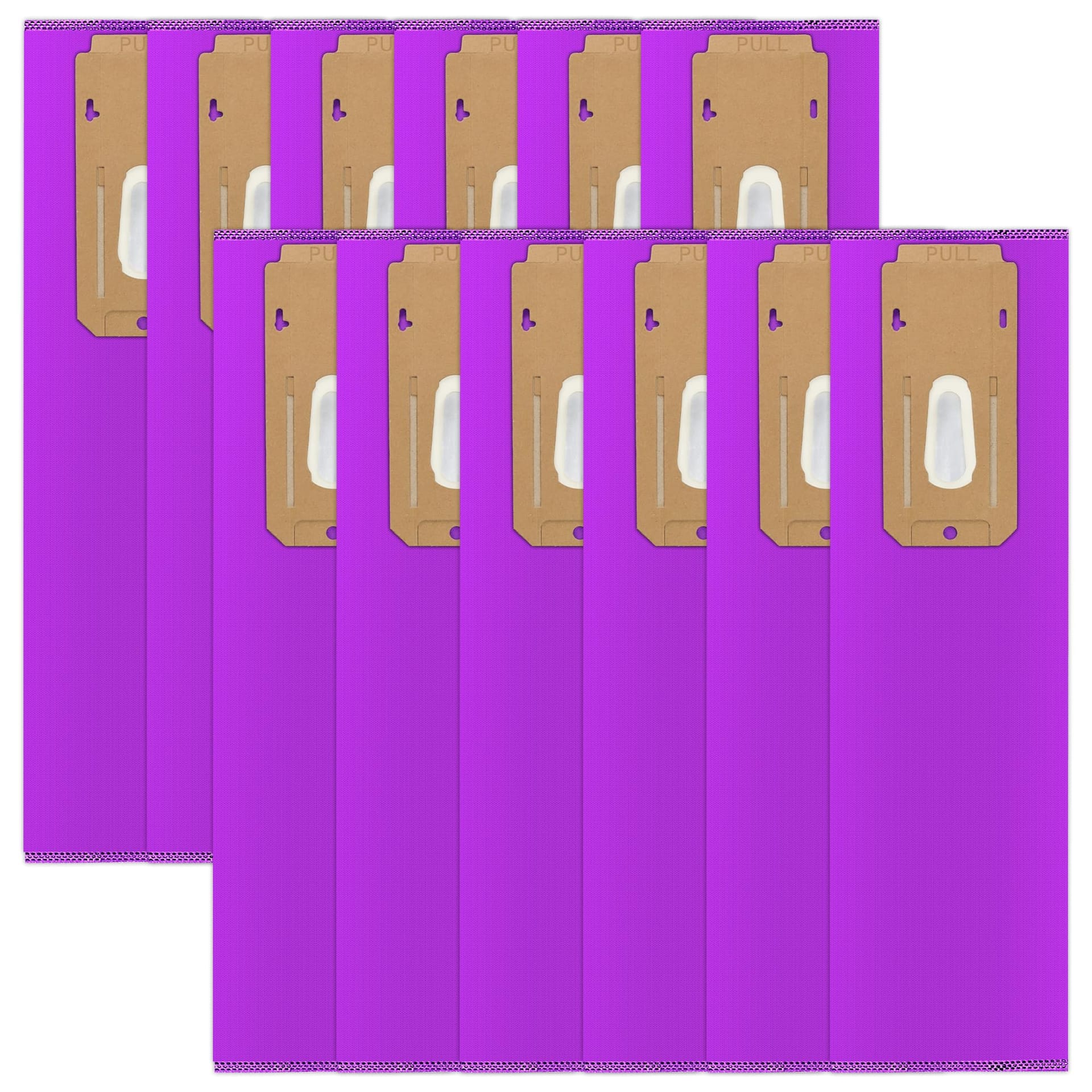 Hepa Type CC Upright Vacuum Cleaner Bags AK1CC6H Replacement for Oreck Elevate Models X3,X5,XL7,XL21,2000-9000 Series, 12 Pack