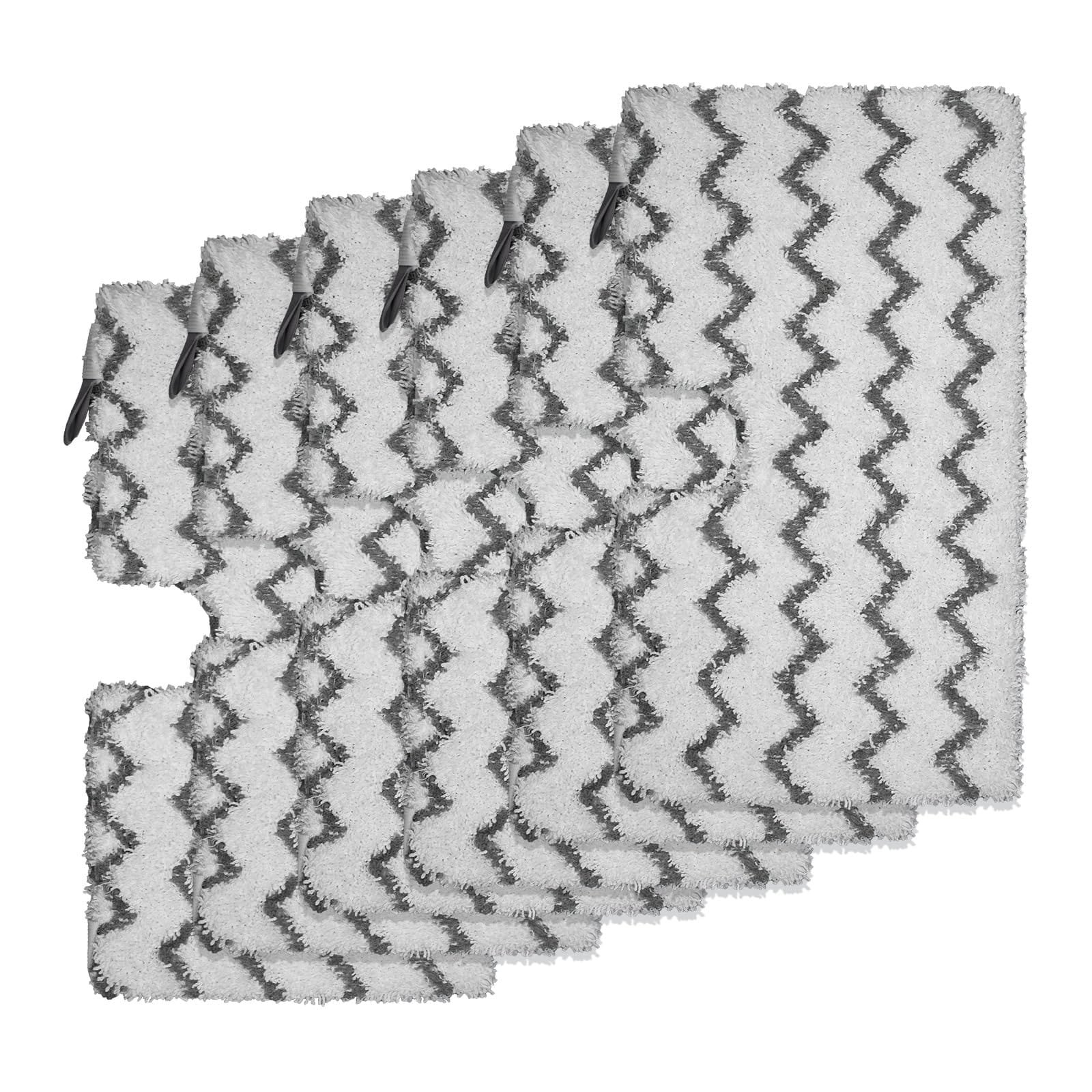 Premium 6 Pcs Replacement Pads for Shark S3500 Series Steam Pocket Mop