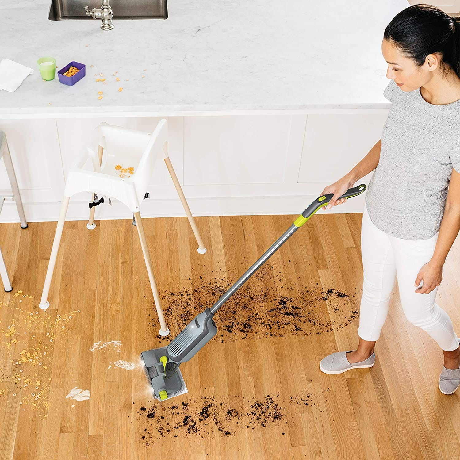 Shark Vacmop Disposable Hard Floor Vacuum And Mop Pad Refills, 80 Count - Clean Floors, No Touch Disposal - Review Image 4