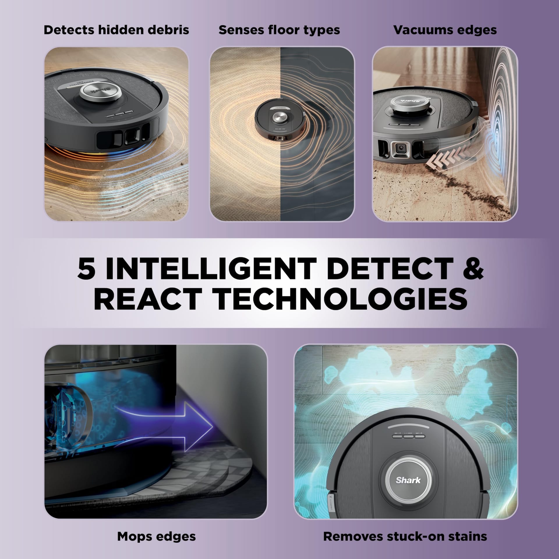 Shark Powerdetect Nevertouch Robot Vacuum & Mop Combo with Self-Emptying & Self-Refilling - Review Image 3