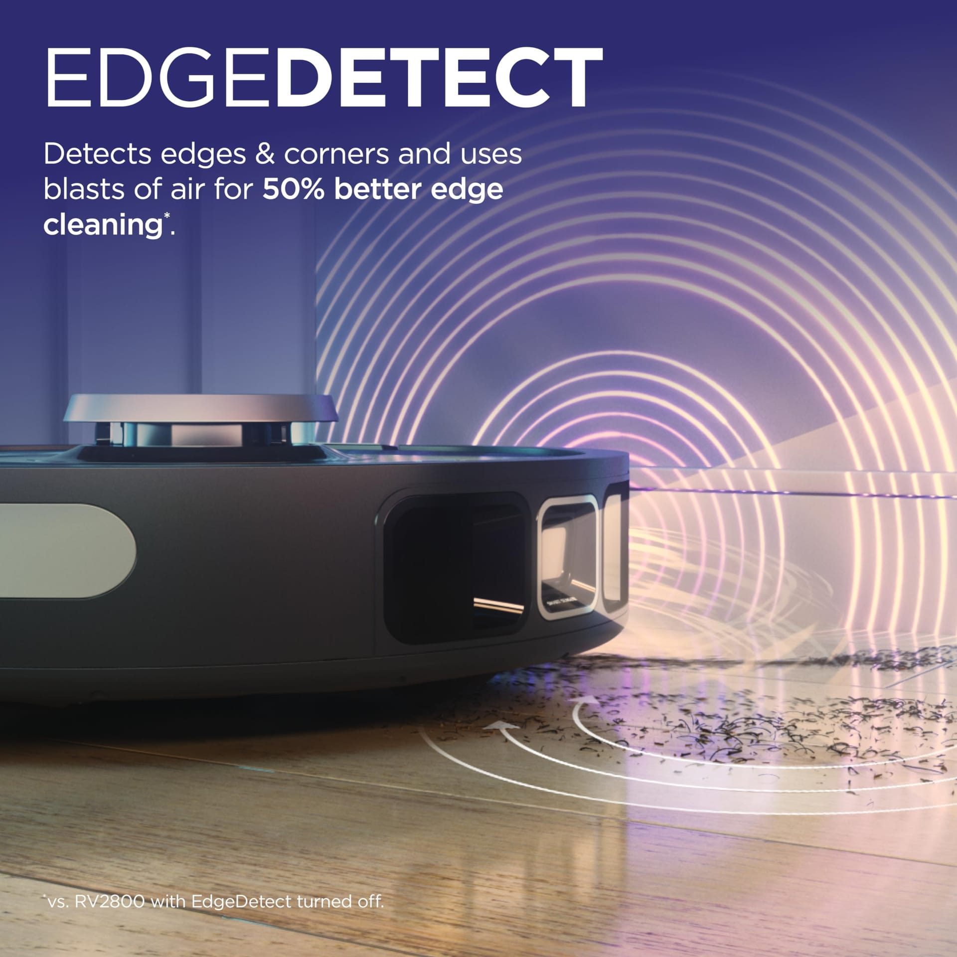 Shark RV2820AE Detect Pro Self-Empty Robot Vacuum with HEPA Filtration, NeverStuck Technology, 3 Deep-Cleaning Technologies, Auto Clean on Carpets/Hardfloors, Wi-Fi Enabled - Black/Bronze - Review Image 4