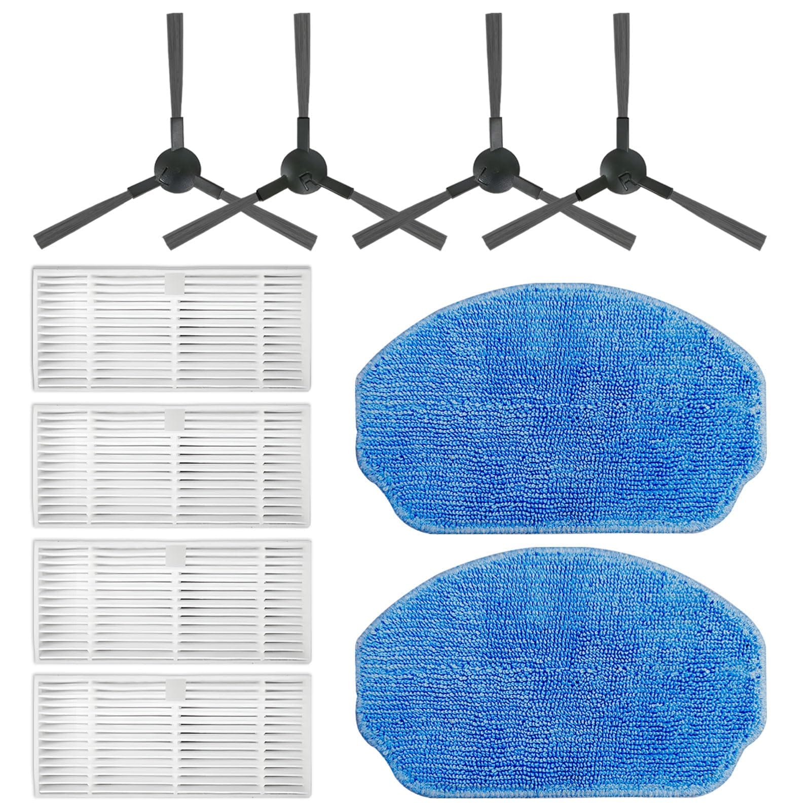 HEPA Filter Replacement Parts for MAMNV, ZCWA, Gttvo, Manvins, Eicobot Robot Vacuum Cleaner
