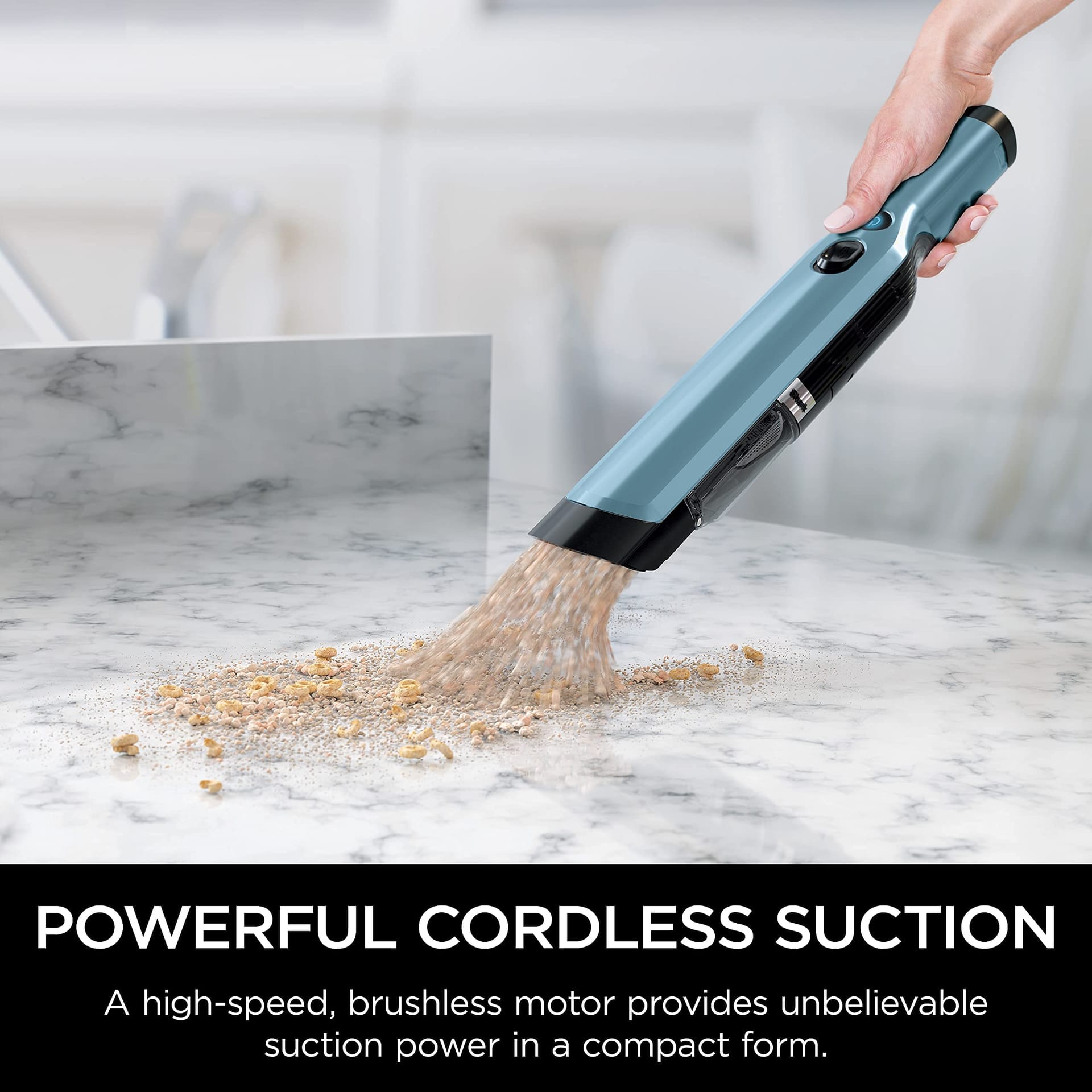 Lightweight Cordless Handheld Vacuum Cleaner with Powerful Suction and Charging Dock - Shark Wandvac Cove (Renewed) - Review Image 3