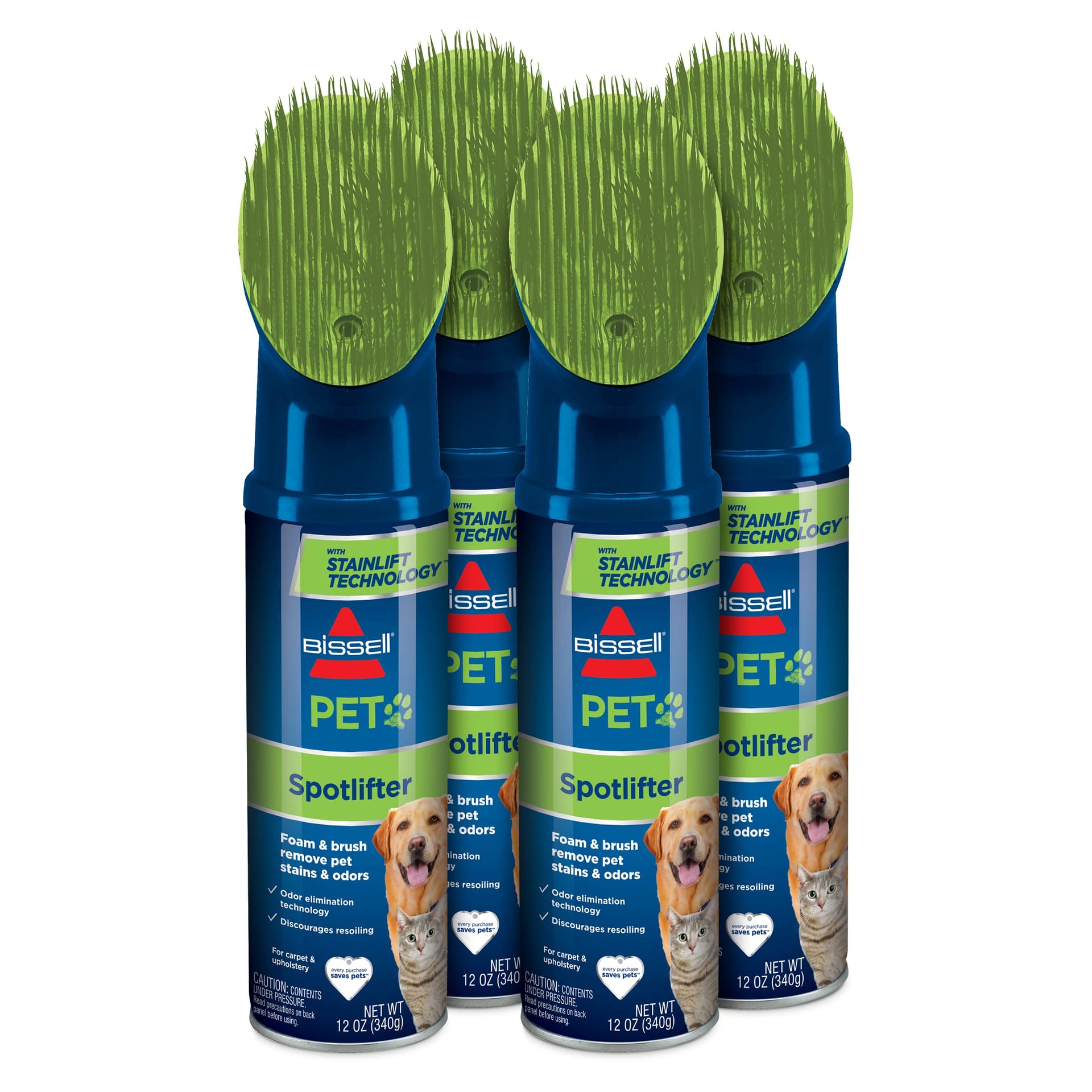 Bissell Pet Spotlifter Carpet Cleaner Brush Head - 4 Pack, 93523