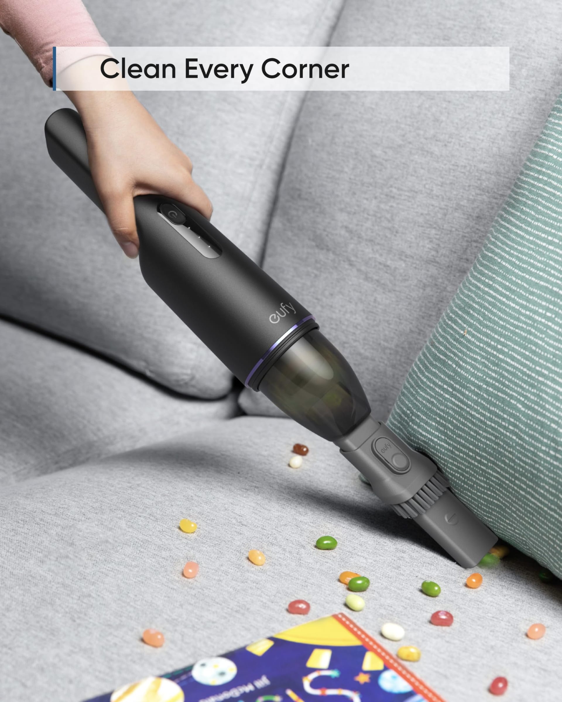 Eufy HomeVac H11 Cordless Handheld Vacuum Cleaner with Powerful Suction for Pet Hair - Review Image 3