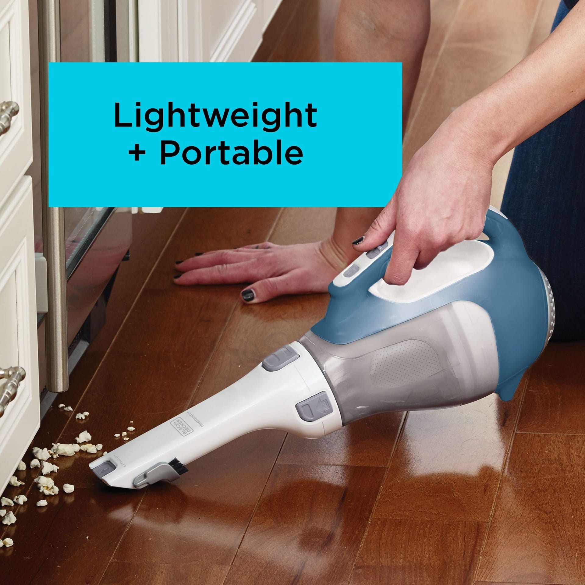 Black+Decker Dustbuster Advancedclean Cordless Handheld Vacuum with Crevice Tool, Compact for Home and Car Cleaning (CHV1410L) - Review Image 5