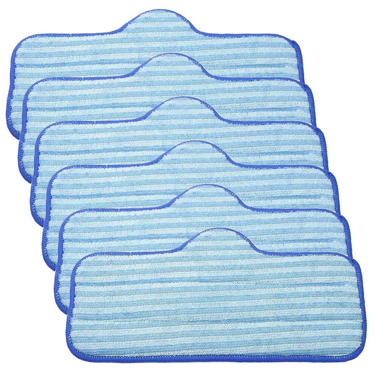 Replaceable Microfiber Pads Compatible with Dupray Neat Steam Cleaner, 6-Pack Washable Pads