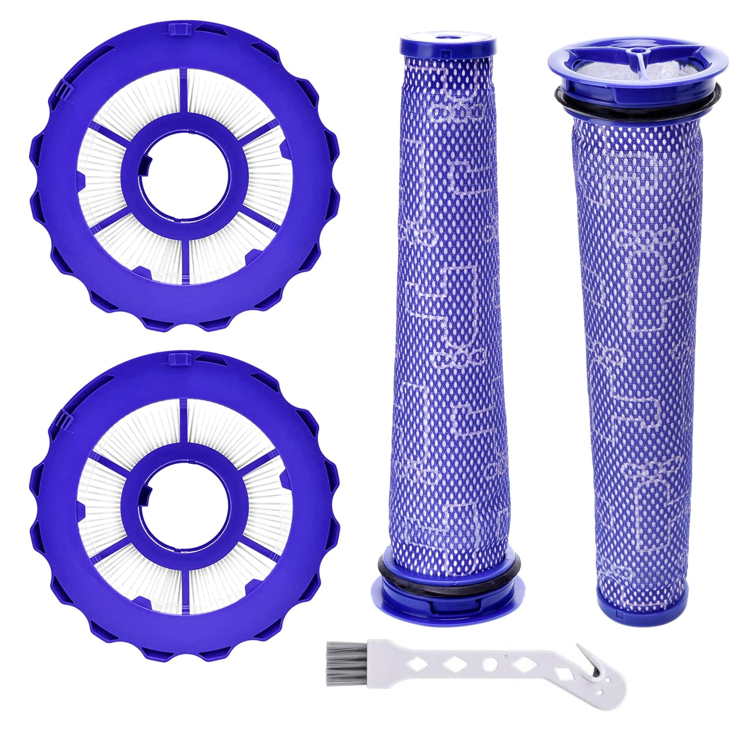 HEPA Post & Pre Filters Replacement Kit for Dyson DC40 Vacuums - 2 Pack Each, Compatible with Multiple Models