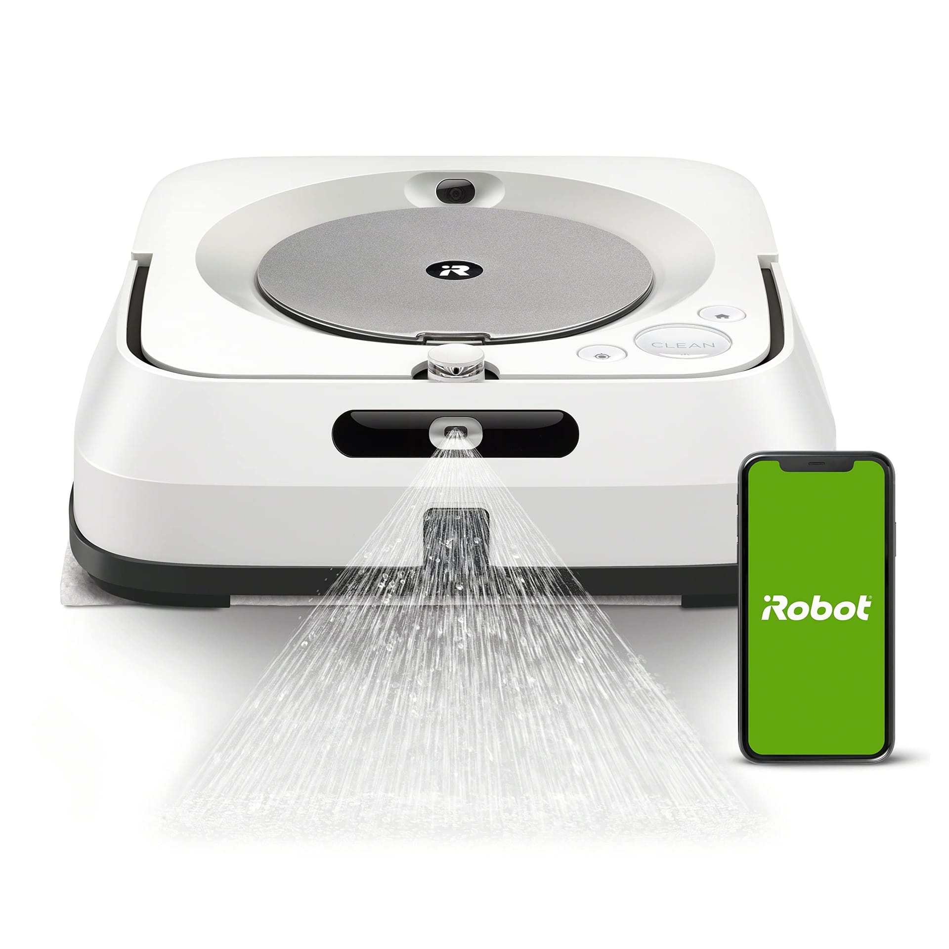 iRobot Braava Jet M6 Ultimate Robot Mop with Precision Jet Spray and Smart Mapping
