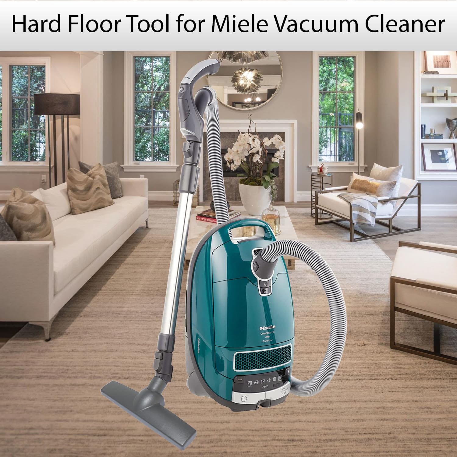 Horse Hair Vacuum Brush Attachments with Wheels - Ideal for Carpets, Tile, and Hardwood Floors - Review Image 2
