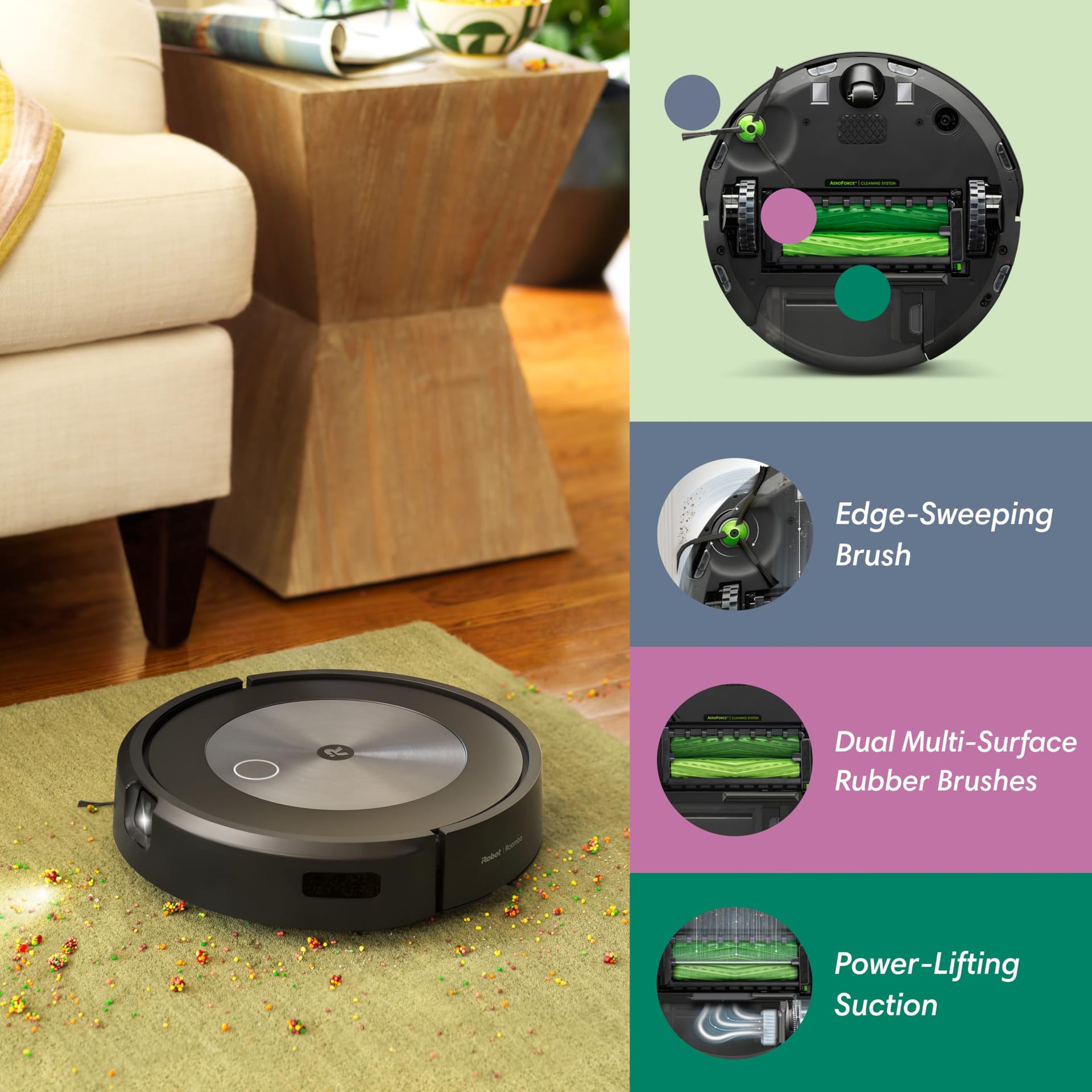 iRobot Roomba J7+ (7550) Self-Emptying Robot Vacuum with PrecisionVision Navigation - Review Image 2