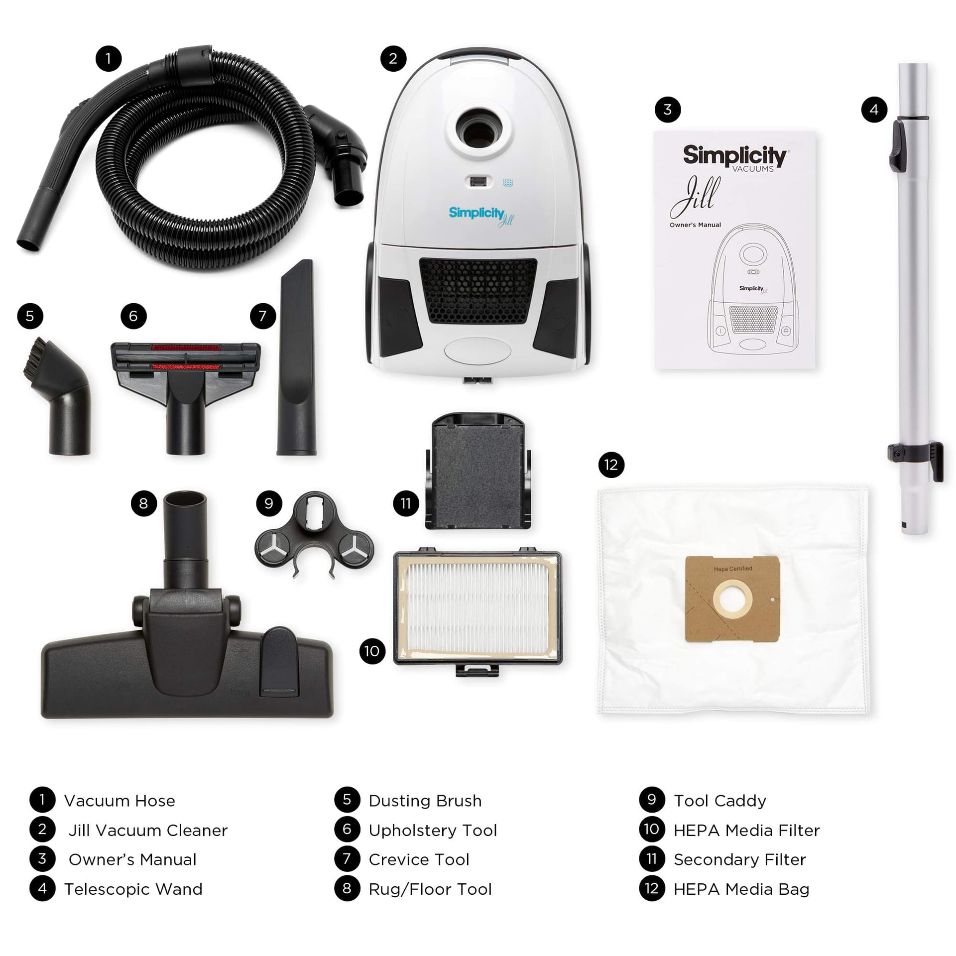Compact Jill Canister Vacuum Cleaner with Dual-Certified HEPA Filter - Review Image 2