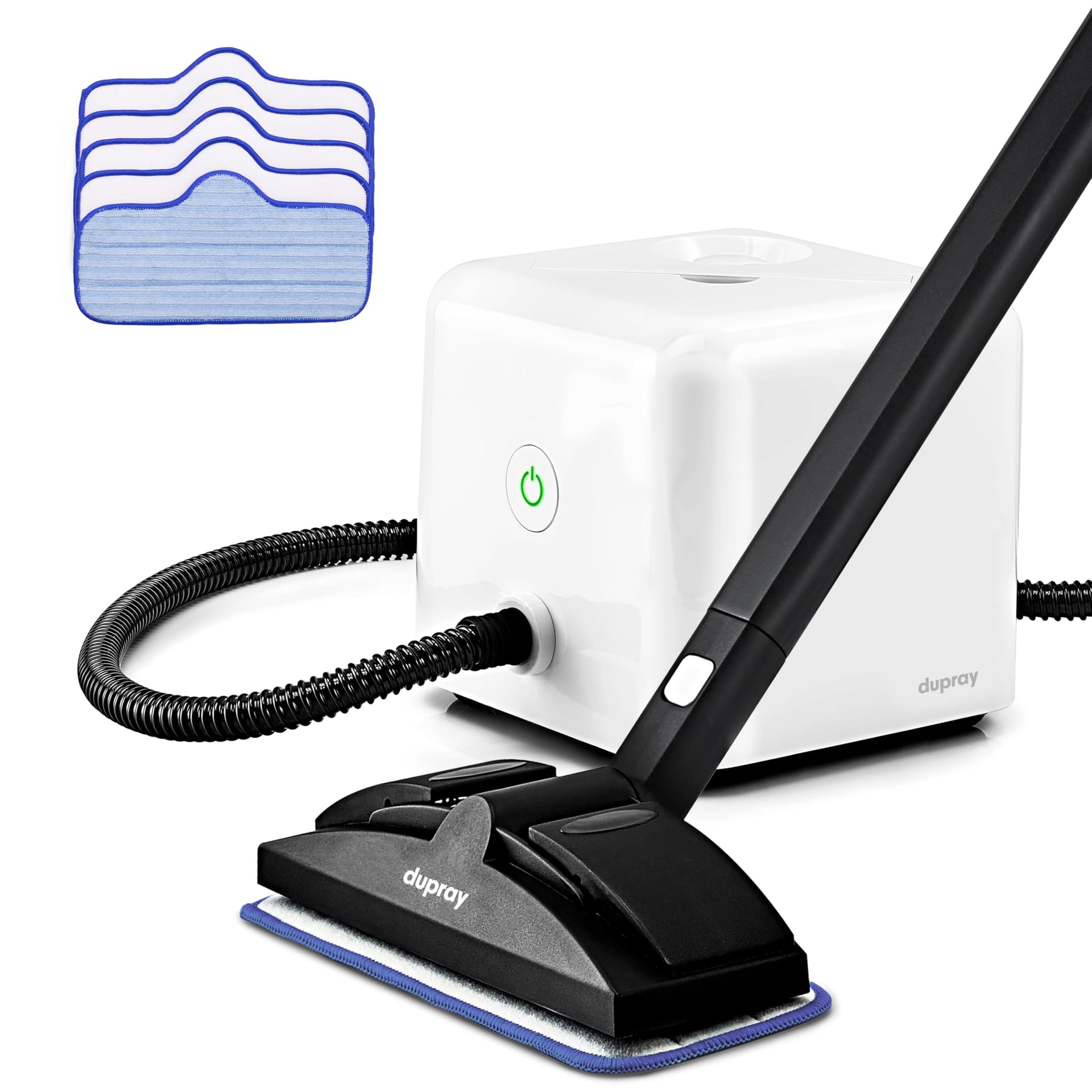 Dupray Neat Steam Cleaner | Powerful Multipurpose Portable Steamer with 22-Piece Set - Chemical-Free Disinfection Kills 99.99% of Bacteria and Viruses