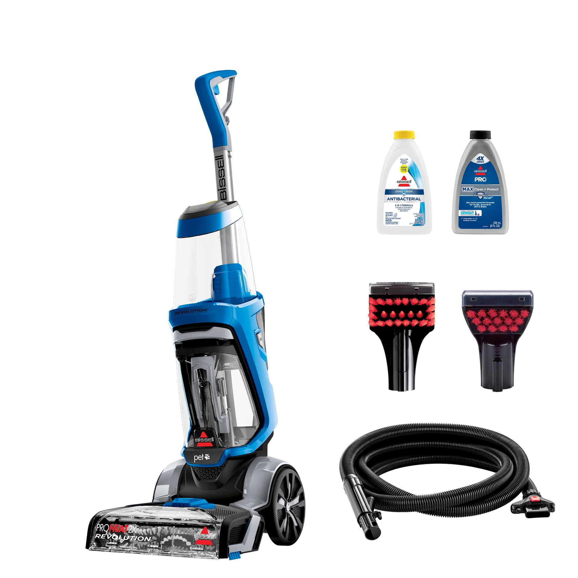 Bissell Proheat 2X Revolution Pet Upright Deep Cleaner with TurboStrength Motor