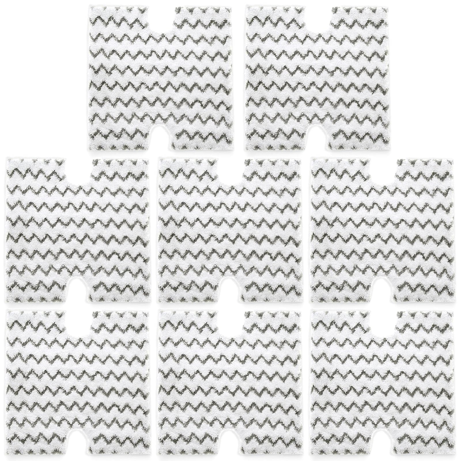 8-Pack Replacement Steam Mop Pads for Shark Lift-Away Pro & Genius Steam Mops - Compatible with S3973, S5001, S6001 Series
