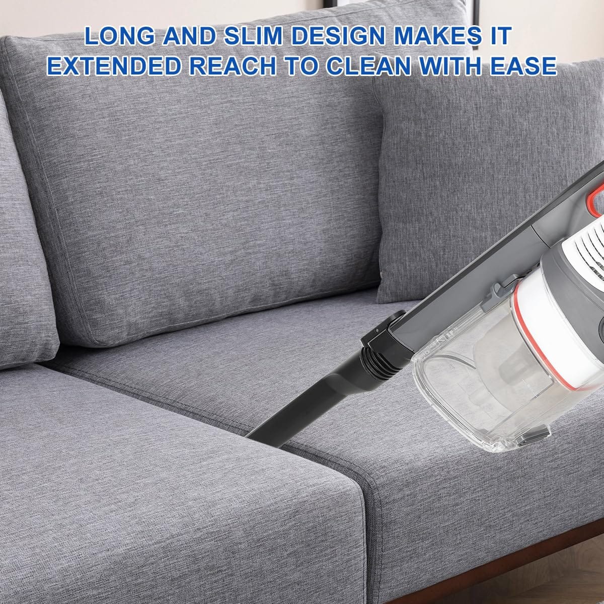 LANMU Crevice Tool for Shark IX141, IZ363HT, IZ362H Cordless Pet Stick Vacuum - D-Shape Vacuum Cleaner Attachment - Review Image 4