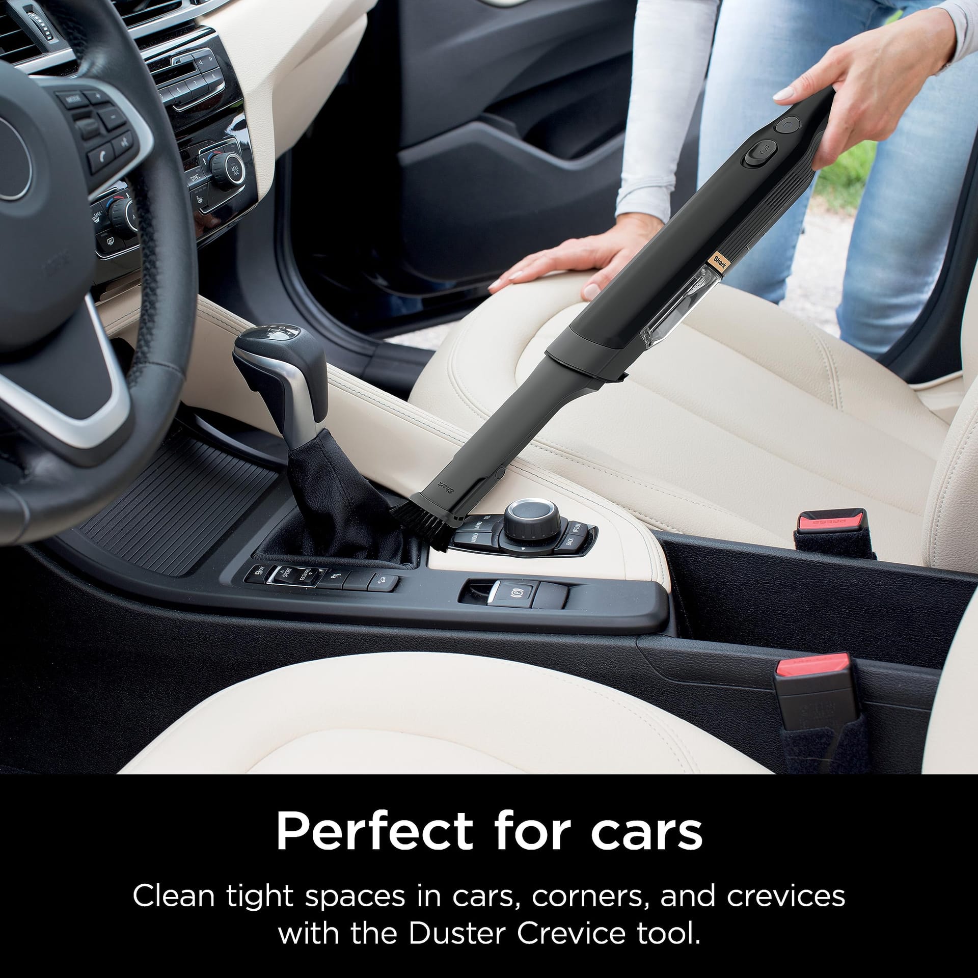 Lightweight Shark WV201BK Wandvac Cordless Handheld Vacuum with Powerful Suction and Accessories, Black - Review Image 5