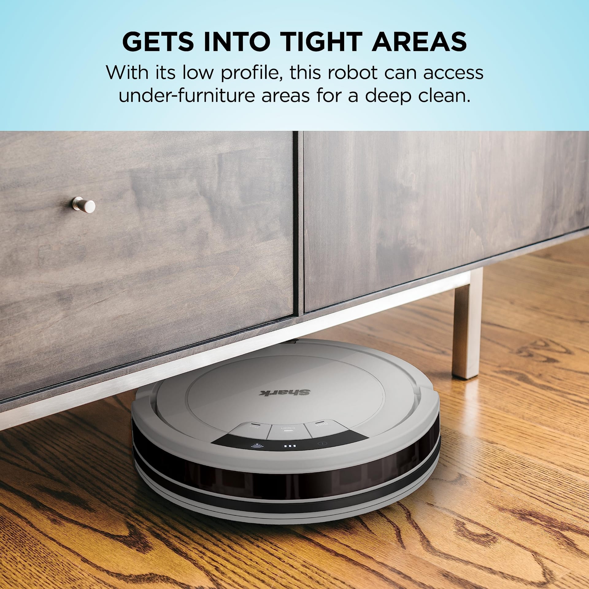 Shark AV752 Ion Robot Vacuum - Tri-Brush System, WiFi Connected, Alexa Compatible, 120 Min Runtime, Multi Surface Cleaning - White - Review Image 4