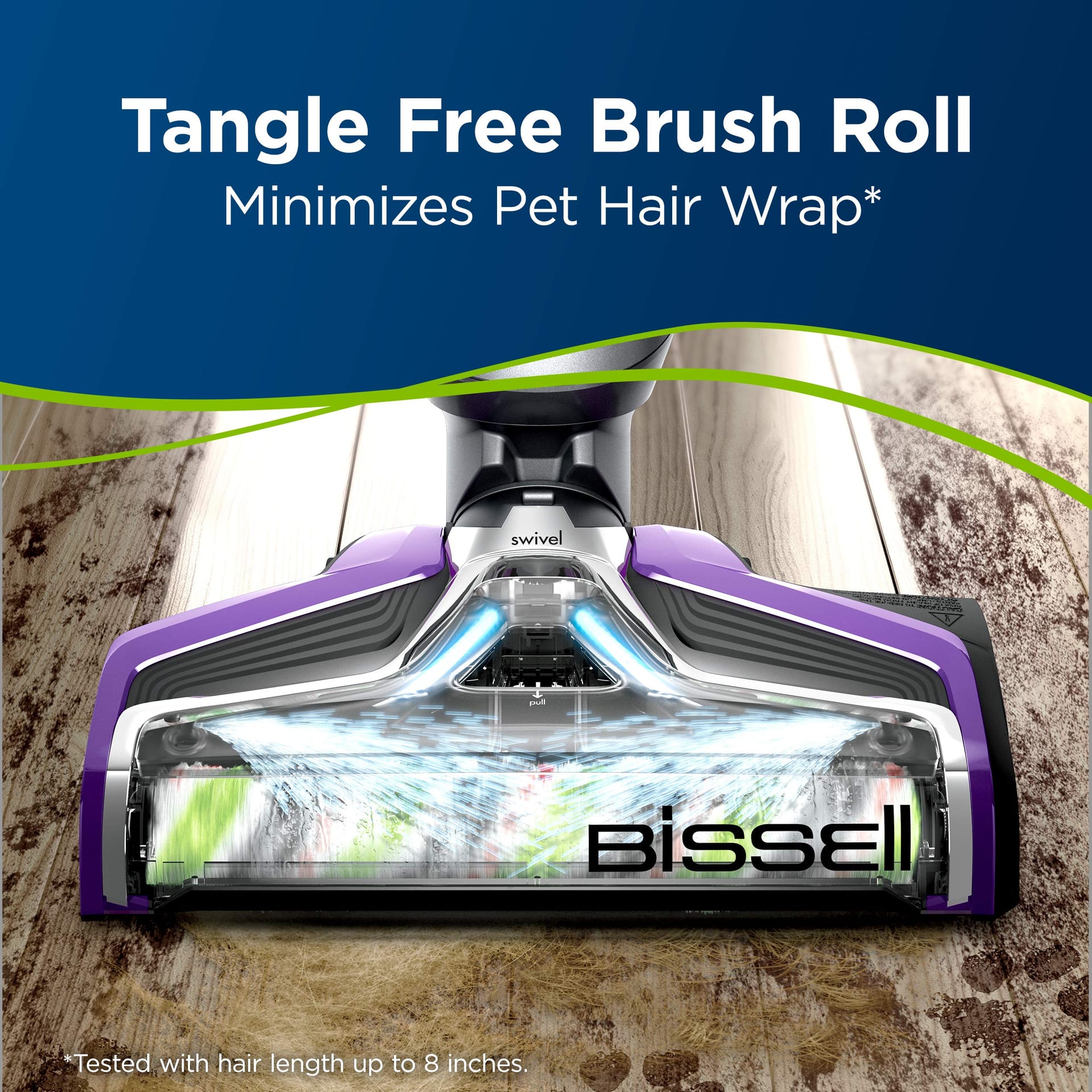Bissell Tangle-Free Crosswave Multi-Surface Pet Brush Roll for Hardwood Floors - Compatible with Crosswave Models - White 2460 - Review Image 5