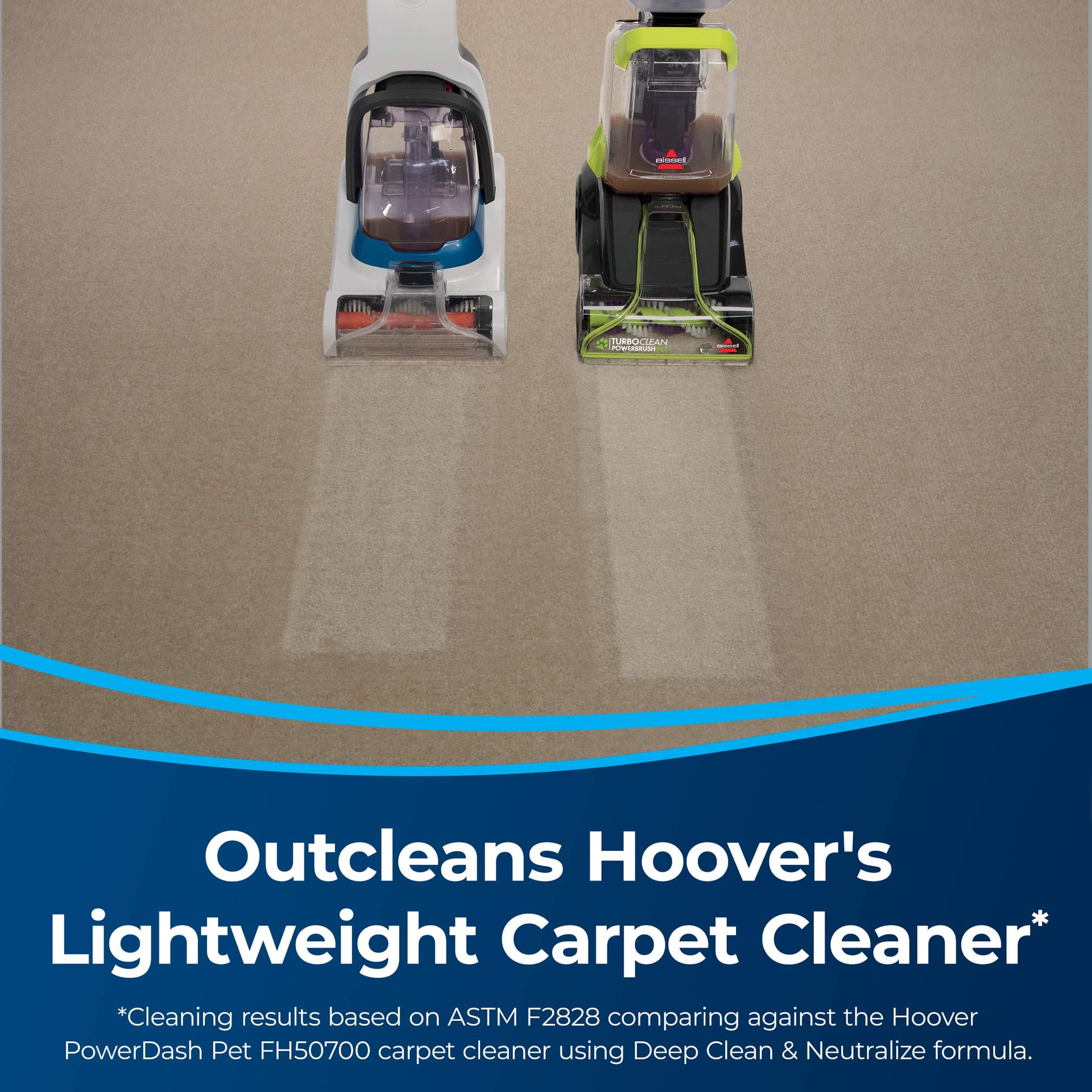 Lightweight Bissell Turboclean Powerbrush Pet Carpet Cleaner for Tough Pet Messes - Review Image 3