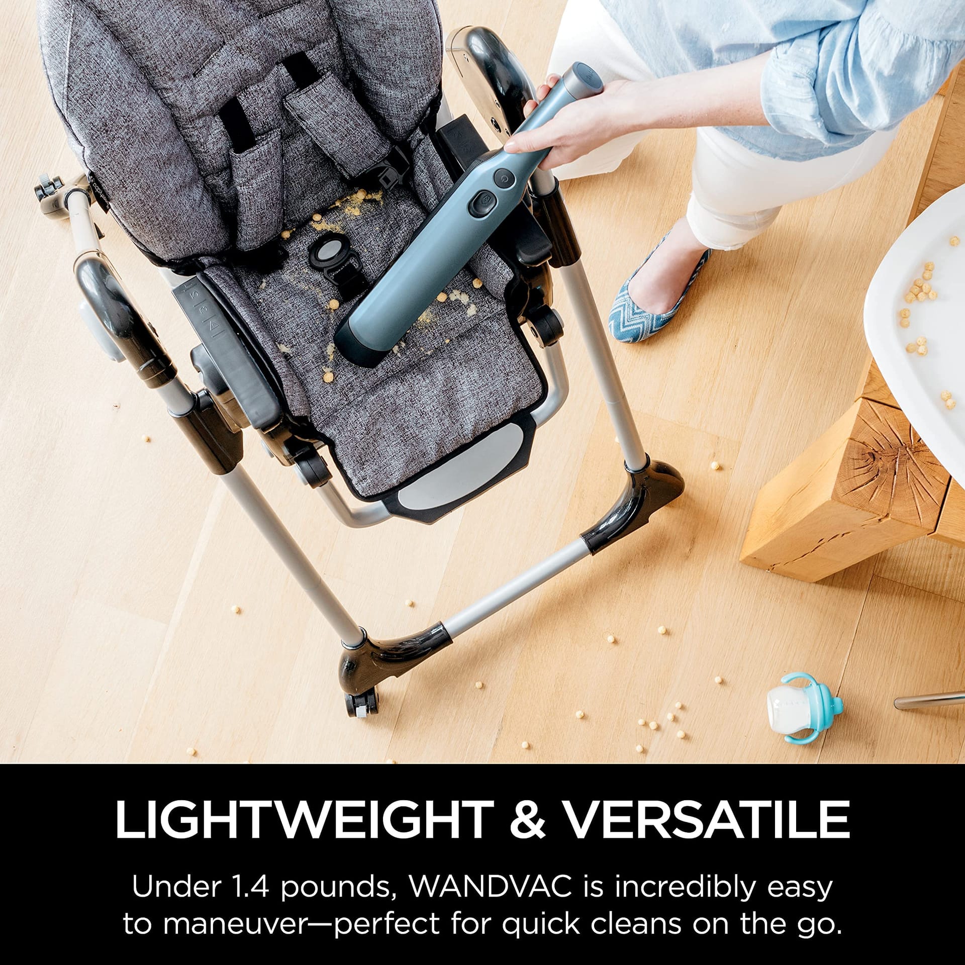 Lightweight Cordless Handheld Vacuum Cleaner with Powerful Suction and Charging Dock - Shark Wandvac Cove (Renewed) - Review Image 4