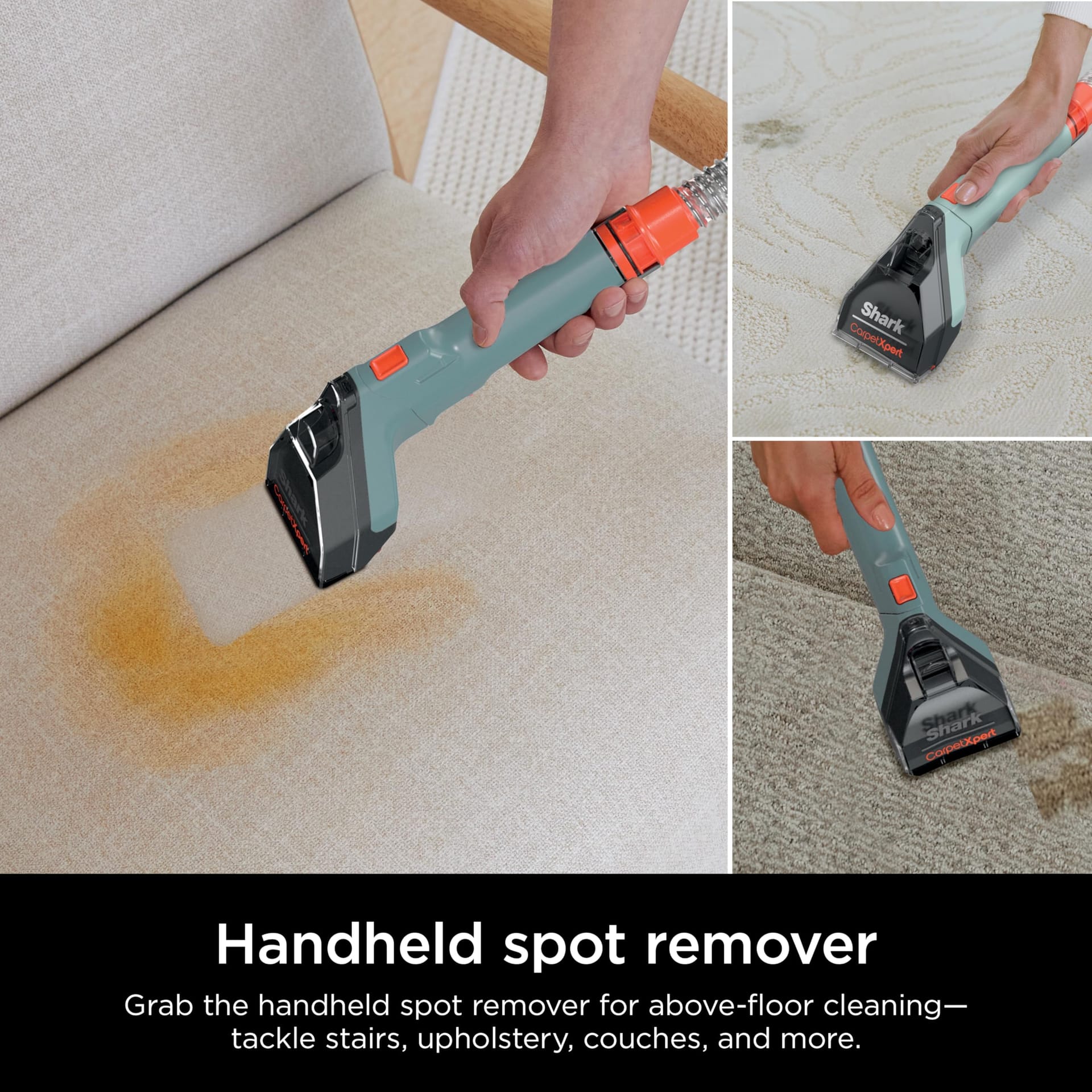 Shark CarpetXpert Ex151 Slate Green Upright Carpet Cleaner for Pets - Deep Cleaning & Stain Removal - Review Image 4