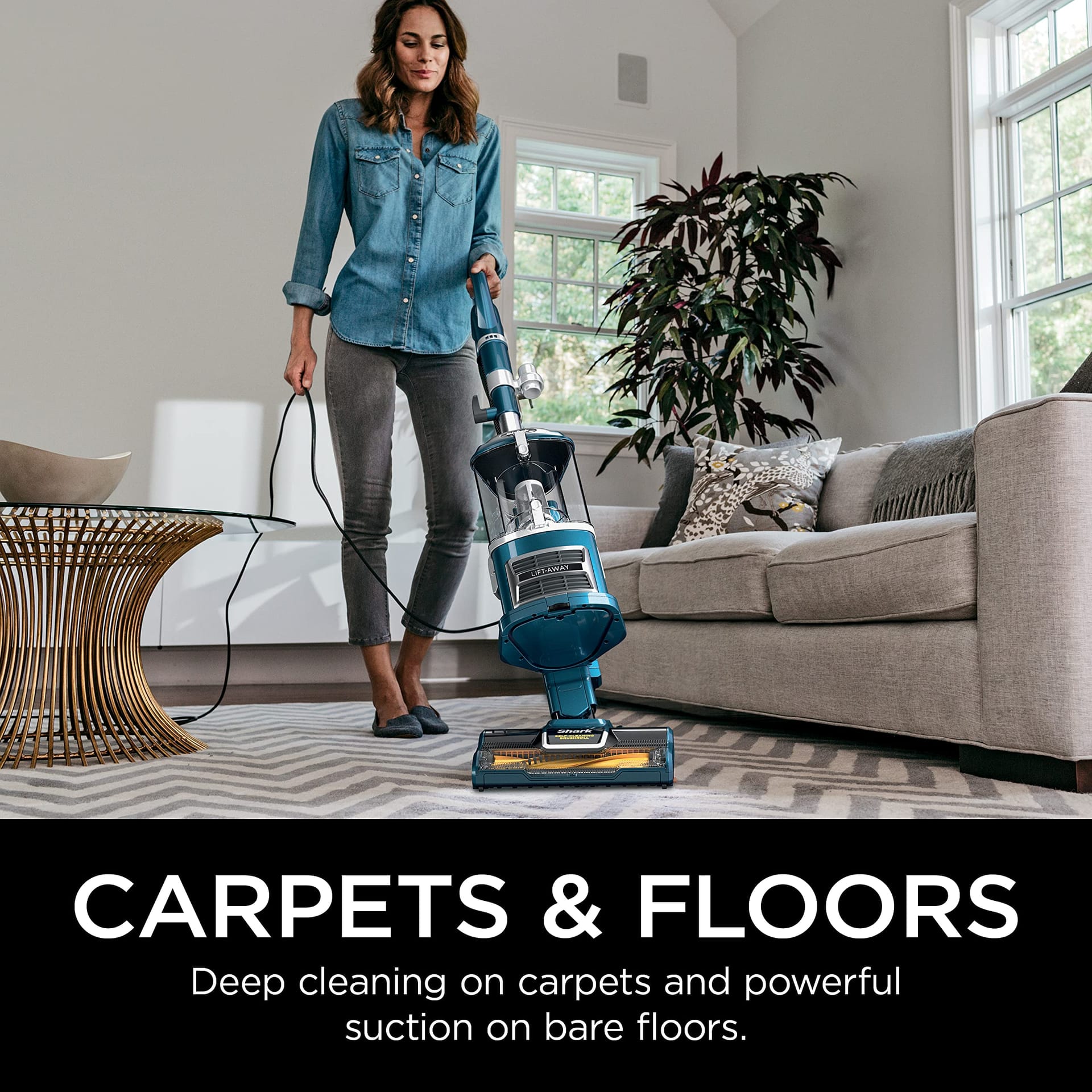 Shark Navigator Lift-Away Upright Vacuum with Self-Cleaning Brushroll, HEPA Filter, Swivel Steering - Perfect for Pet Hair & Multi-Surface Cleaning - Review Image 3
