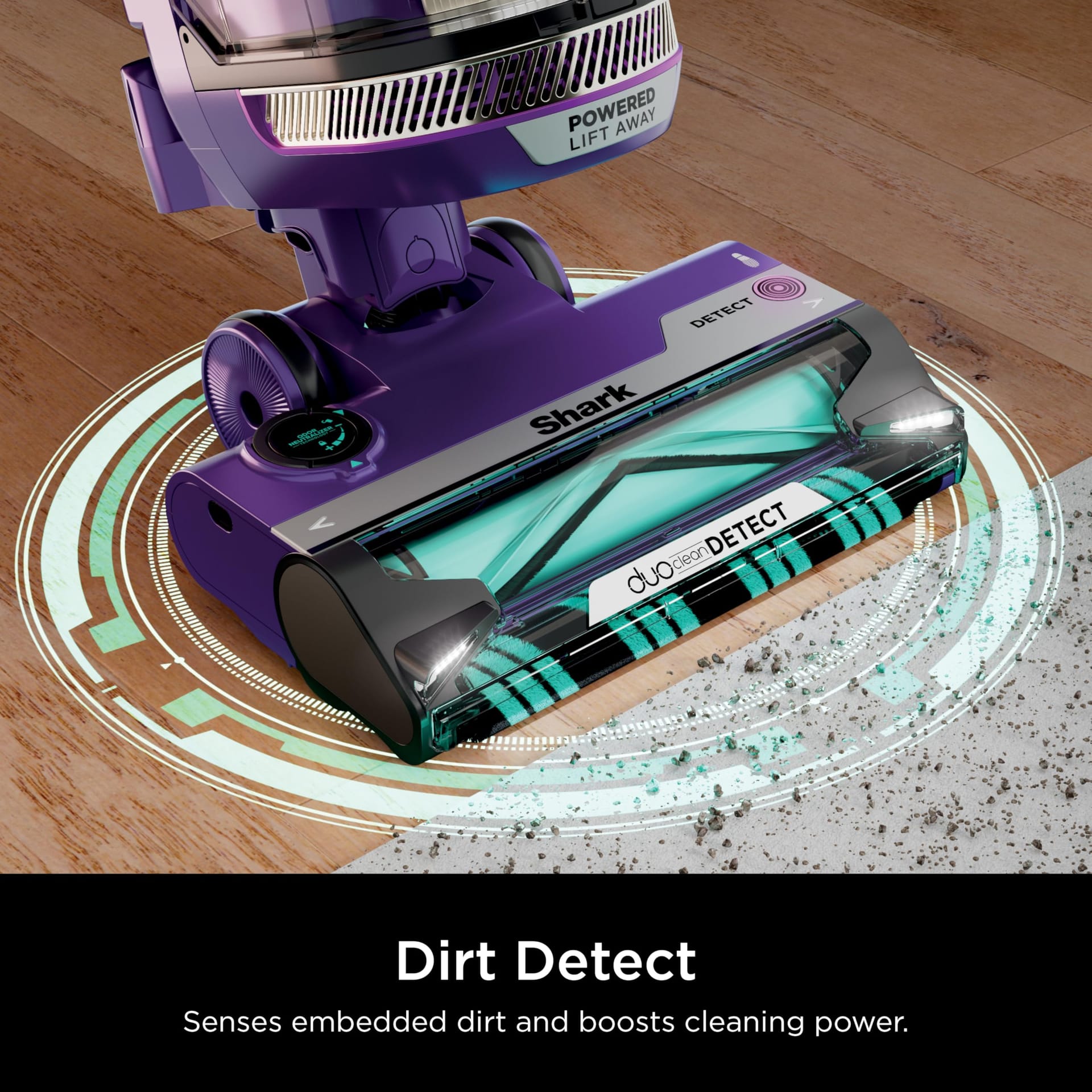 Powerful Shark PowerDetect Upright Vacuum Cleaner with HEPA Filter and Duoclean Technology - Review Image 5