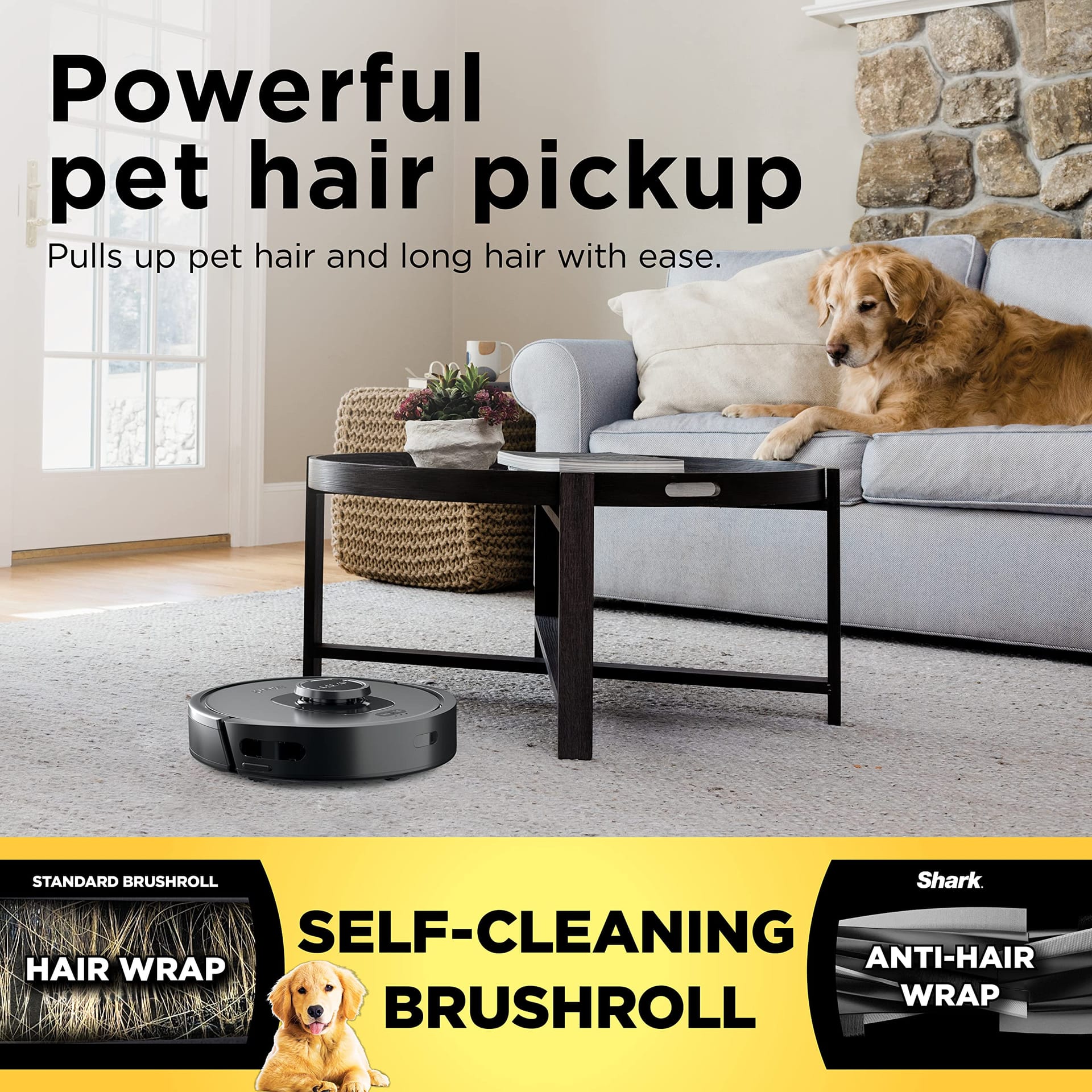 Shark RV2310 Matrix Robot Vacuum with Self-Cleaning Brushroll for Pet Hair, Precision Home Mapping, Wi-Fi - Black/Silver - Review Image 3